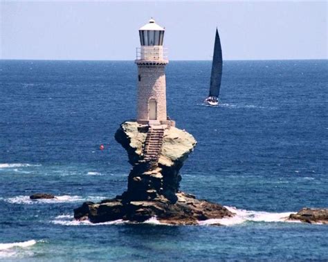 lighthouse relief greece